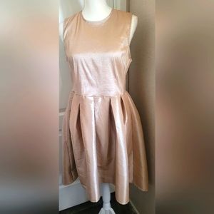 EUC Touch ME BEIGE HI-LOW DRESS Size 2X